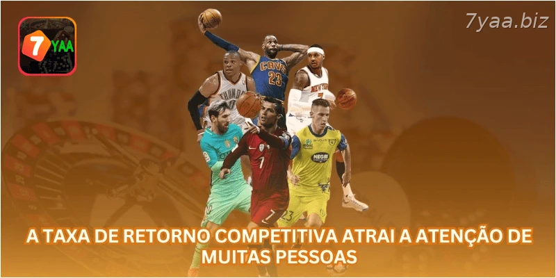 A taxa de retorno competitiva atrai a atenção de muitas pessoas.