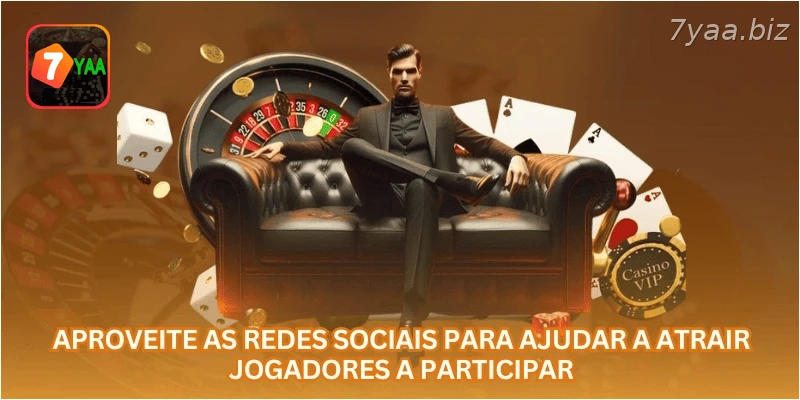 Aproveite as redes sociais para ajudar a atrair jogadores a participar.