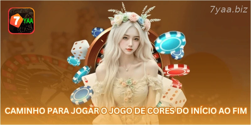 Caminho para jogar o jogo de cores do início ao fim
