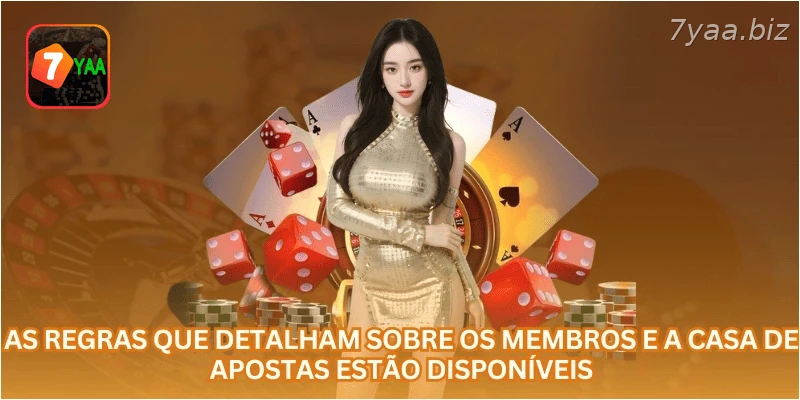 Os direitos e deveres estão claramente definidos entre a casa de apostas e os jogadores.